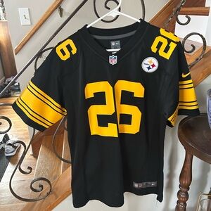 Nike Black and Yellow NFL Jersey